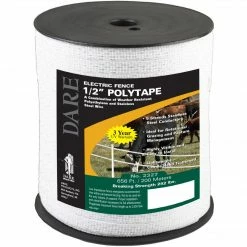 Hot Sale 🥰 Dare Electric Fence 1/2 IN Polytape, 656 FT, 2327 😀