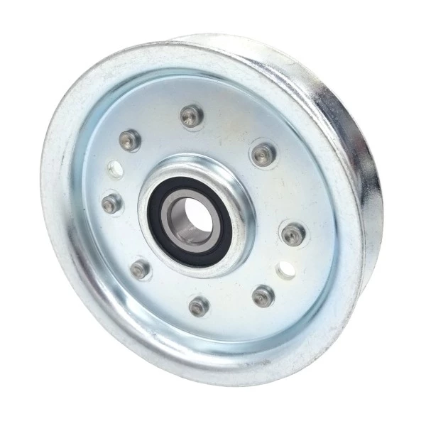Outlet βοΈ Phoenix Flat Idler Pulley 4 IN Flat Dia. 5/8 IN Bore Steel, 31400075 π