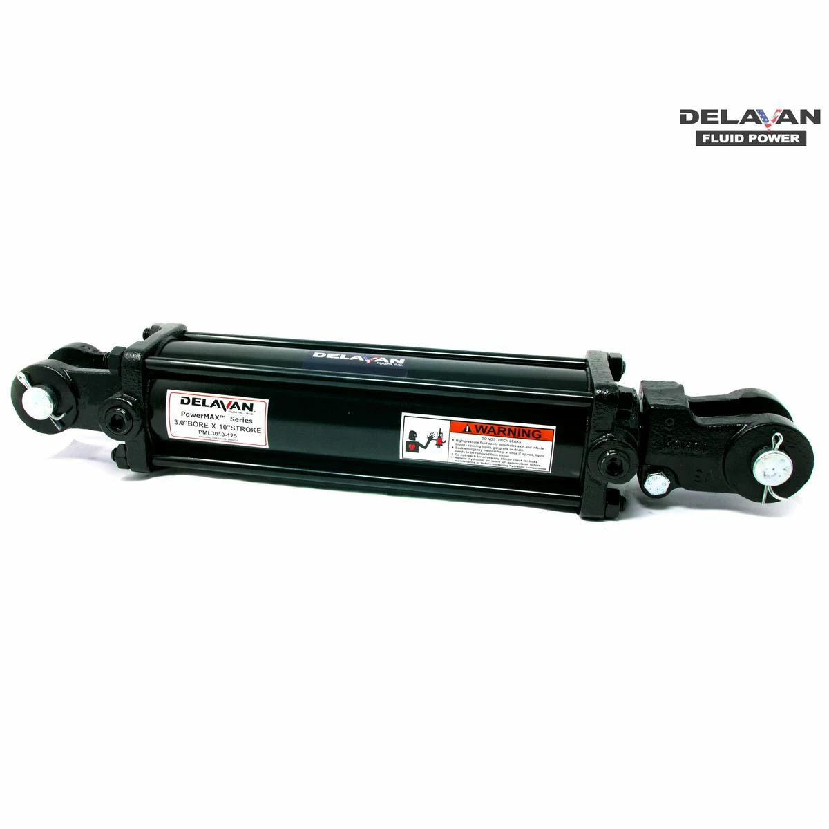 Best Sale ❤️ Delavan Cylinder, 3 IN borex 10 IN stroke, 1-1/4 IN rod, PML3010-125 ✔️
