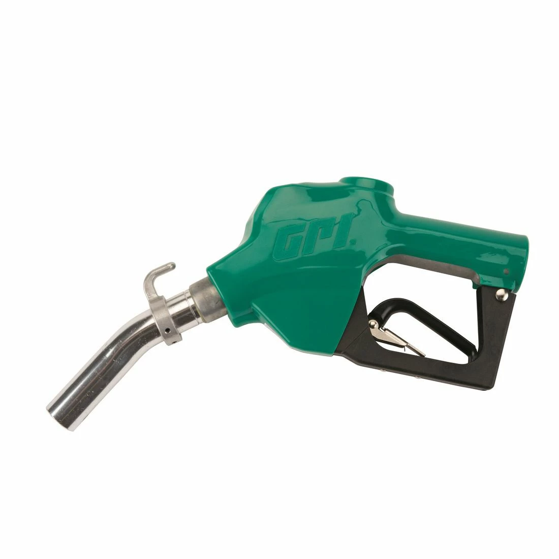 Outlet β GPI Automatic Green Diesel Nozzle, 1 IN NPT Curved Spout, 906008-570 π€©