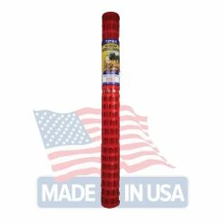 Best Sale βοΈ Tenax Guardian Warning Barrier Orange, 82099904AC, 4 FT x 50 FT π