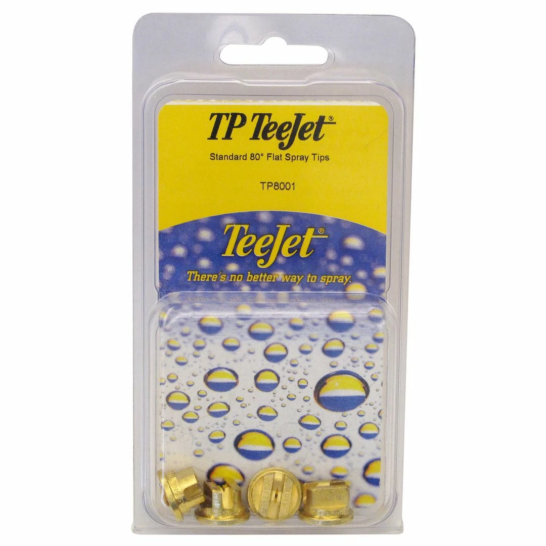 Buy 𧨠Teejet Standard 80 Degreeflat Spray Tips, TP8001, 4-Pack, 7771013 βοΈ
