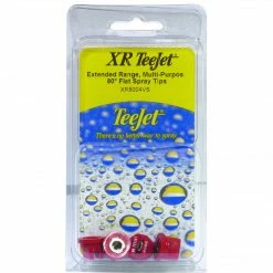 Cheapest 🎁 Teejet Extended Range, Multi-Purpose 80 Degree Flat Spray Tips, XR8004VS, 4-Pack, 7771143 🤩