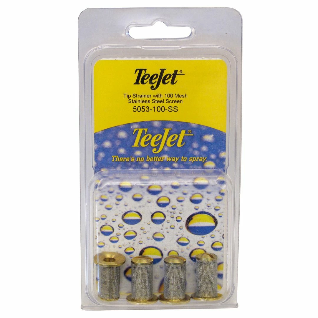 Cheapest π₯° Teejet Tip Strainer with 100 Mesh Stainless Steel Screen, 5053-100-SS, 4-Pack, 7771505 β€οΈ
