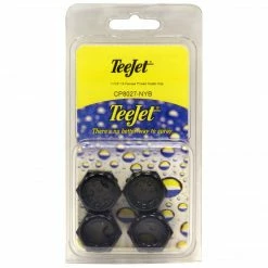 Cheap ✔️ Teejet 11/16 IN -16 Female Thread Nozzle Cap, CP8027-NYB, 4-Pack, 7771524 😉