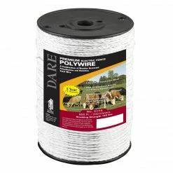 Best deal 🔥 Dare Premium Electric Fence Polywire, 656 FT, 3174 🔥