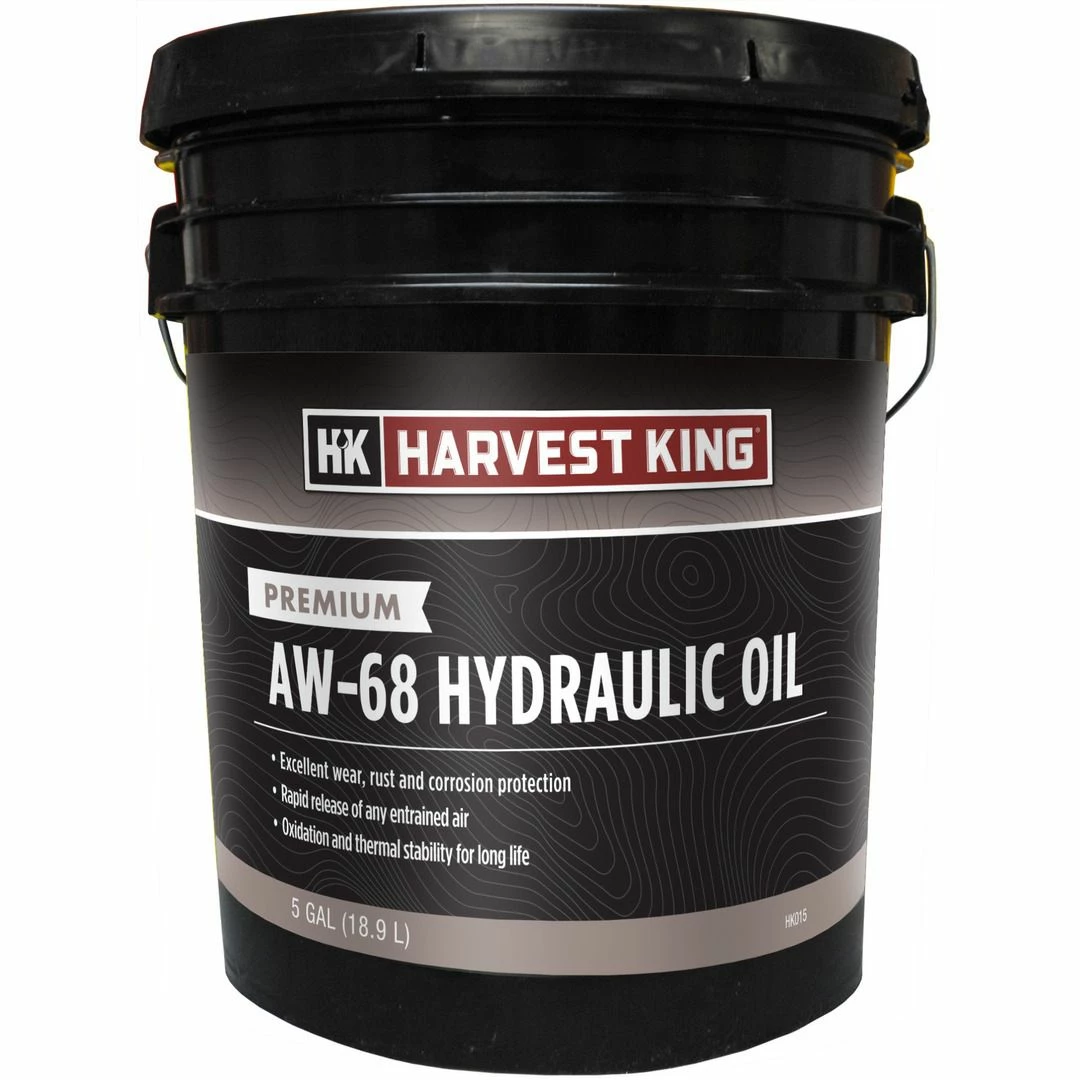 Hot Sale π Harvest King Premium Hydraulic Oil, AW-68, HK015, 5 Gallon π