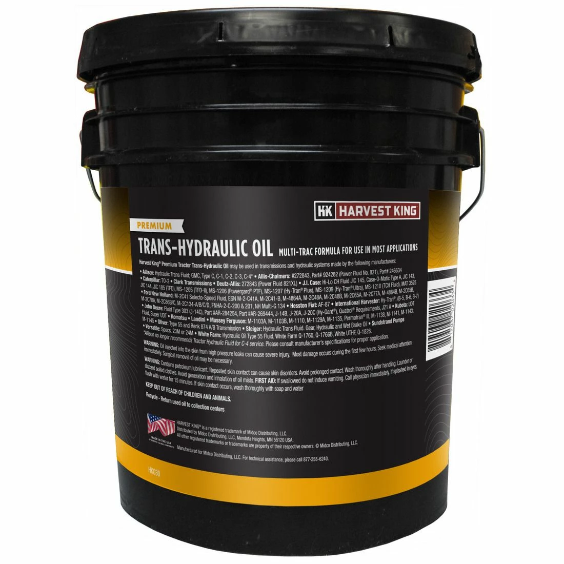 Cheap β¨ Harvest King Premium Trans-Hydraulic Oil Mult-Trac Formula, HK030, 5 Gallon π - Image 2