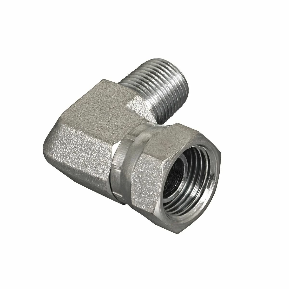 Flash Sale π Apache Style 1501 Male Pipe Thread Female Pipe Thread 90 Deg Swivel Hydraulic Adapter, 3/8 IN x 1/2 IN, 39005100 π
