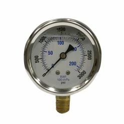 Best Pirce 💯 Apache 3,000 PSI Glycerine Filled Pressure Gauge, 2-1/2 IN, 99019109 🔥