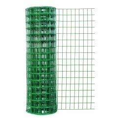 Buy 🎁 Garden Craft Vinyl Garden Fence with 2 IN x 3 IN Openings, Green, 24 IN x 50 FT, 22450 🥰