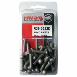 Flash Sale ✨ Herschel Parts 15/16 IN Long Oval Head Section Rivets, R36-0522D 🌟