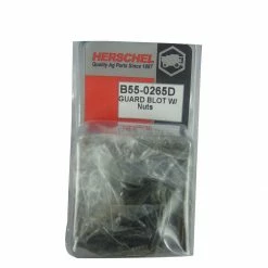 Best Sale 🔔 Herschel Parts Plow Guard Bolts & Nuts 7/16 IN Diameter x 1-3/4 IN Long, B55-0265D 👏
