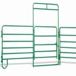 Buy 🛒 Hutchison Western Arched Entry Panel with Gate, 4 FT X 10 FT, Green, AE290-013-H10G 👏