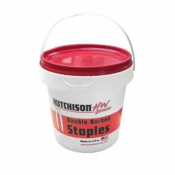 Best deal 🌟 Hutchison Western Double Barded Galvanized Fense Staples, 2 IN, NL170-019-1328, 50 LB 🔔