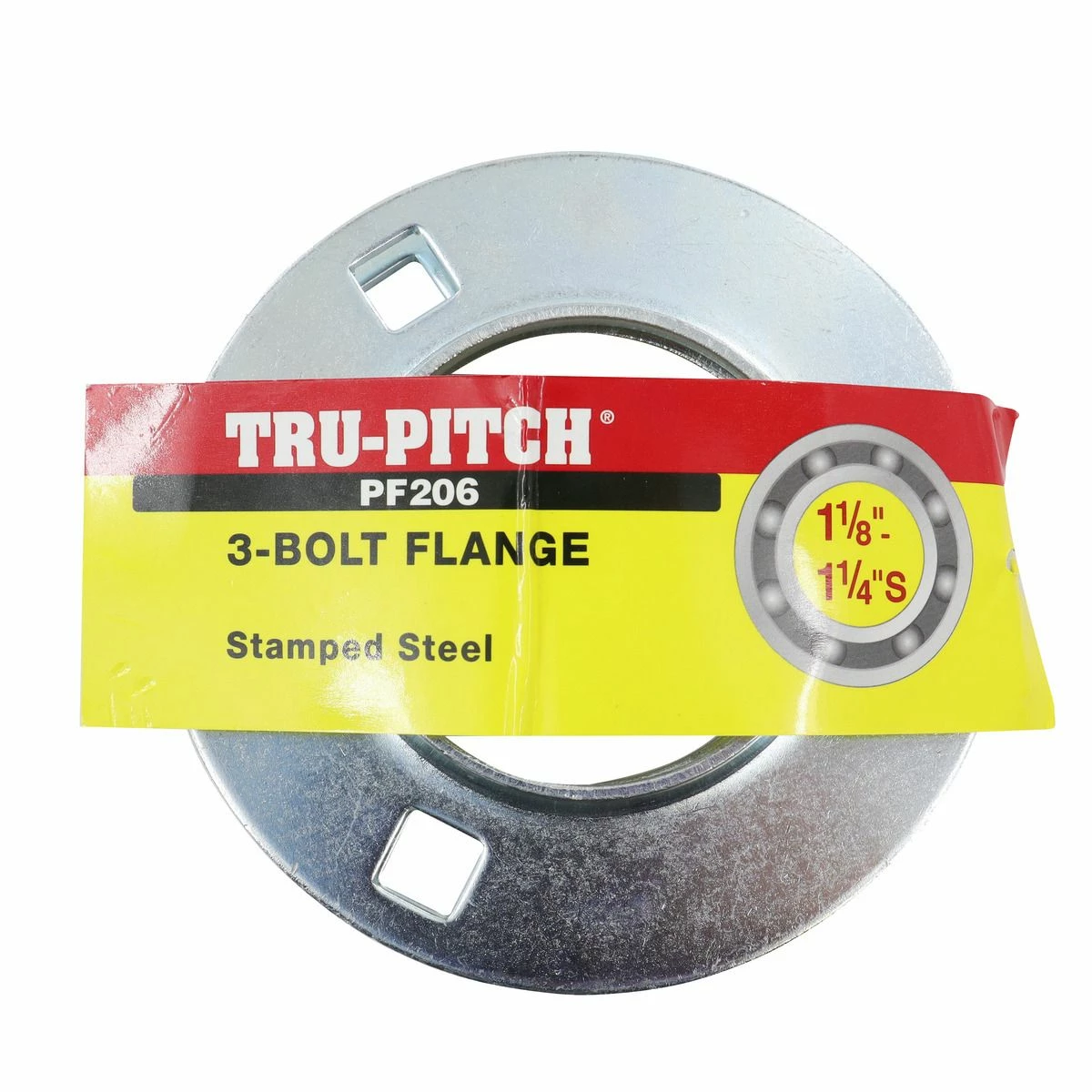 Best Pirce π Tru-Pitch 3-Bolt Flange, 1-1/8 IN - 1-1/4 IN S, PF206 π― - Image 3