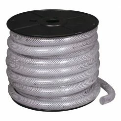 Deals 🥰 Apache Reinforced Clear Vinyl Tubing, 1 IN, 15005635, Bulk - Price Per Foot 🥰