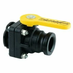 Outlet 🔔 Banjo Stubby Valve: Female Npt 2 IN X 2 IN Male Adapter, VSF200 🎉