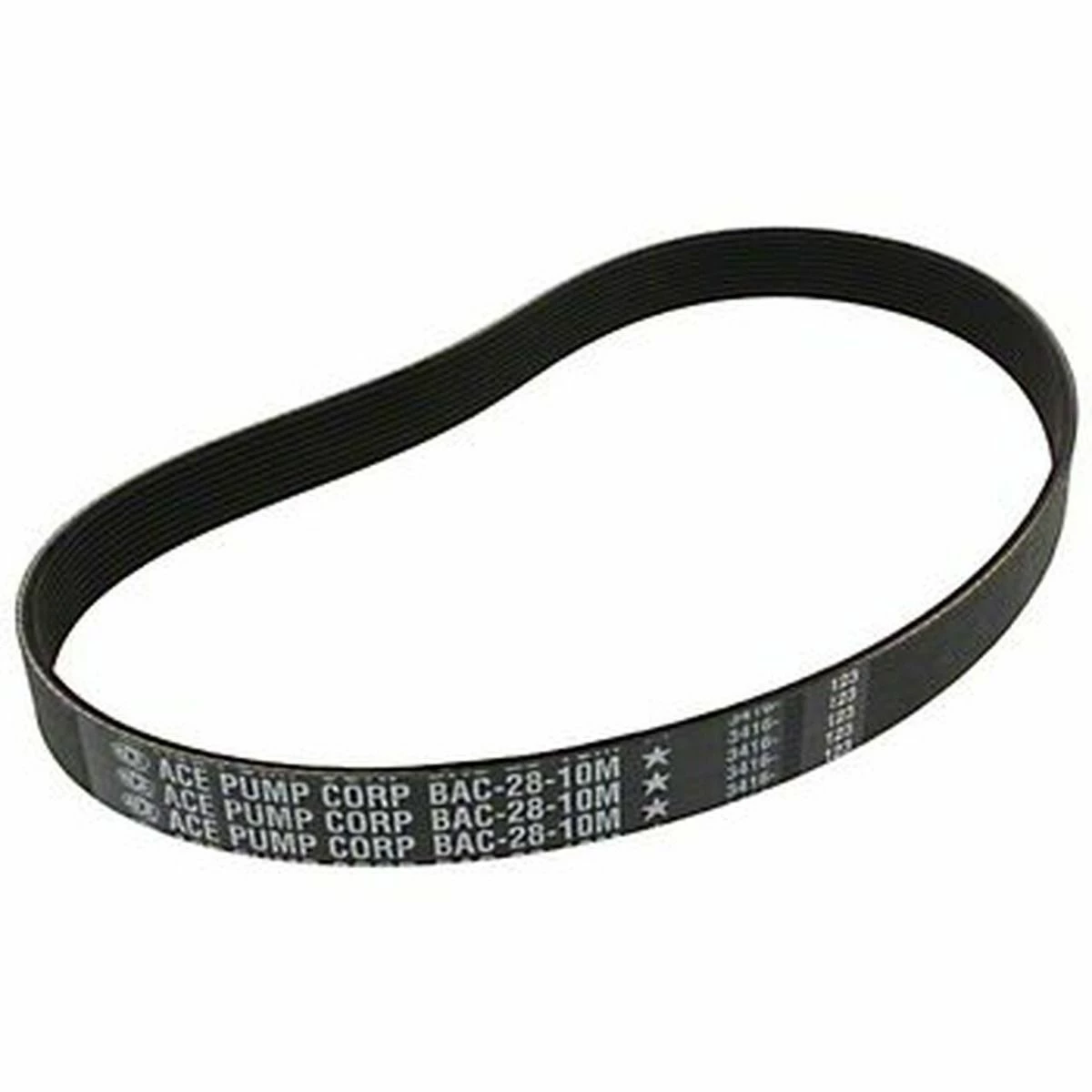 Hot Sale π Ace Pump Belt; 10 Groove (FOR PTOC-1000), 31 IN, BAC-28-10-M π