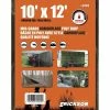 Flash Sale 😀 Erickson Mid-Grade Poly Tarp, Camo, 57005, 10 FT x 12 FT 🔥