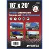 Outlet 🛒 Erickson Economy Grade Poly Tarp, Blue, 57009, 16 FT x 20 FT ✔️