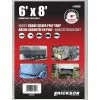 Best reviews of 😀 Erickson Heavy-Grade Poly Tarp, Silver, 57020, 6 FT x 8 FT 👍