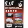 Top 10 🧨 Erickson Economy Grade Poly Tarp, Clear / White, 57060, 6 FT x 8 FT 🎁