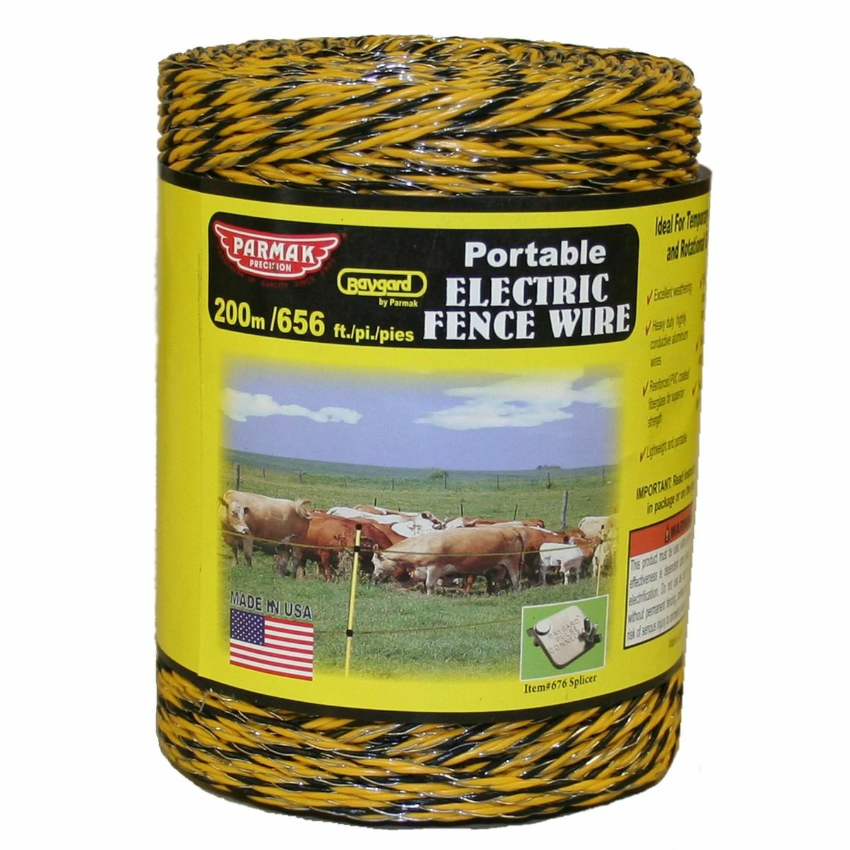 Hot Sale π Parmak Baygard heavy Duty Electric Fence Wire, 656 Feet / 200 Meters, 121 π§¨