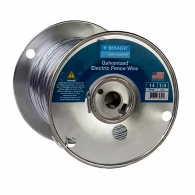 Best deal β Bekaert 14 Gauge 1320 FT Galvanized Electric Fence Wire, 118220 π