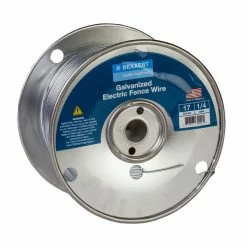 Cheap 🎁 Bekaert 17 Gauge 1320 FT Galvanized electric Fence Wire, 119752 🔔