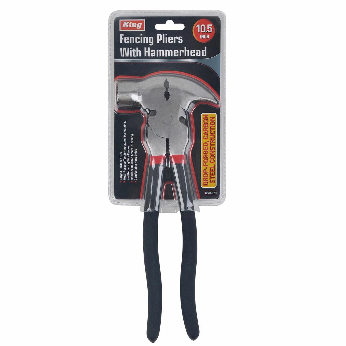 Best Pirce π₯ King Fencing Pliers with π¨ Hammers, 10.5 IN, 1293-0 π - Image 2